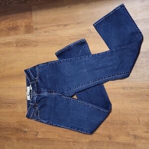 GAP Flare Stretch Dark Denim Jeans size 2 long